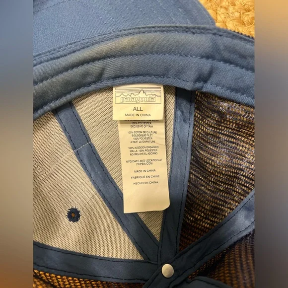 Patagonia Navy Blue Cap with Logo - Picture 6 of 6